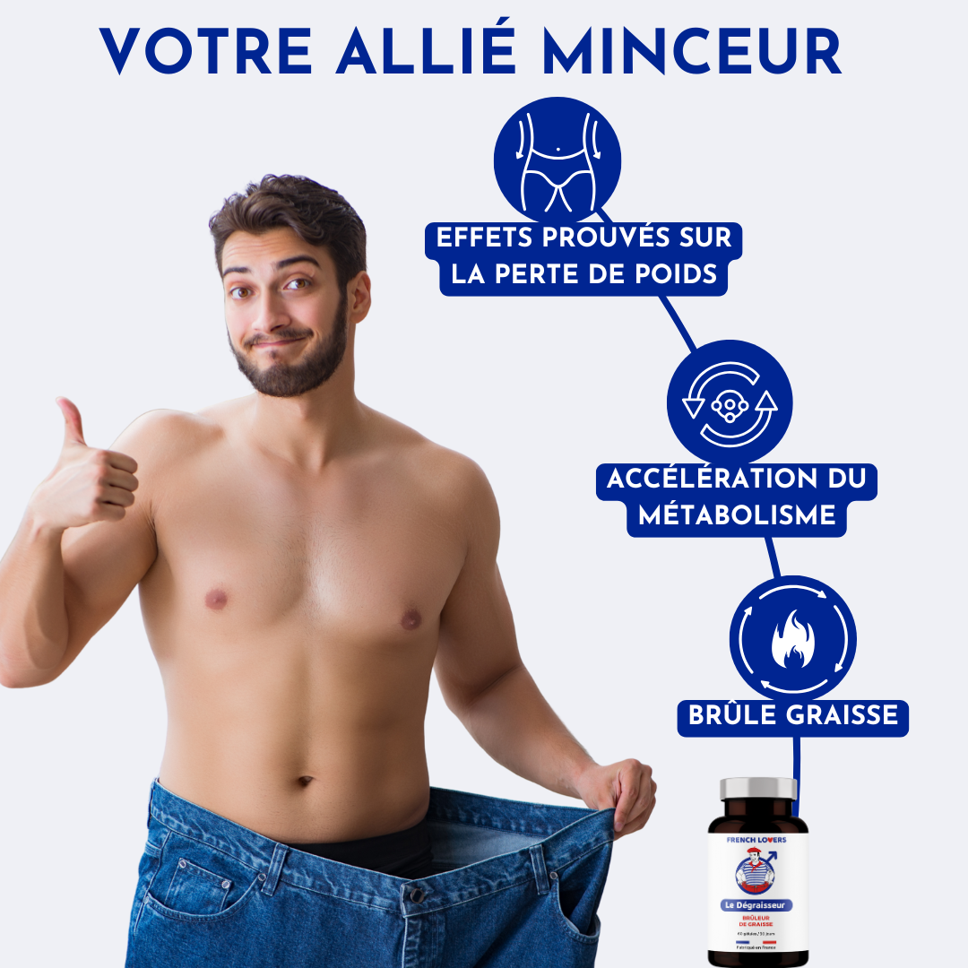 Le Dégraisseur – brûleur de graisse naturel et puissant pour hommes