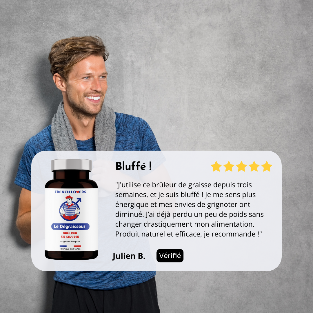 Le Dégraisseur – brûleur de graisse naturel et puissant pour hommes