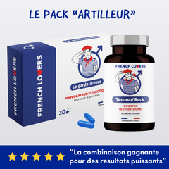 Pack Artilleur 30 jours - Testostérock + Garde-à-vous